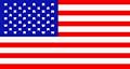 U.S. 2-ply Polyester US Flag - 3' x 5' High Wind - Embroidered Stars