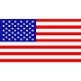 U.S. 2-ply Polyester US Flag - 3' x 5' High Wind - Embroidered Stars