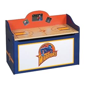 Guidecraft NBA Warriors Toy Box by GuideCraft