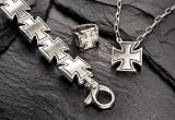 Men's Wildthings Sterling Silver Maltese Cross Ring