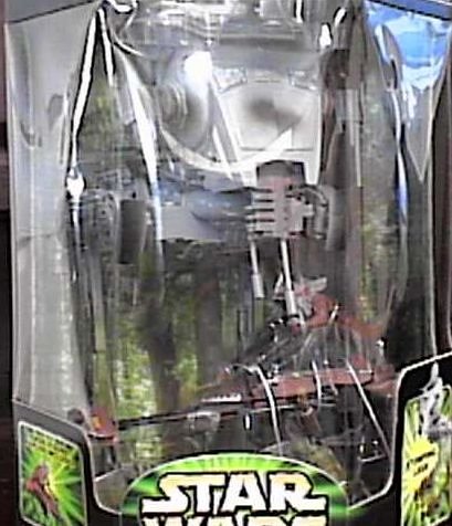Star Wars Power of the Jedi Imperial At-St & Speeder Bike