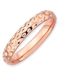 Rose Nugget Stackable Ring 3.25mm
