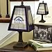 14 MLB Colorado Rockies Baseball Stained Glass Table Lamp