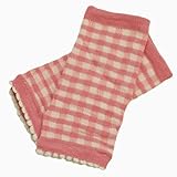 新生児レッグウォーマーチェック　ピンク