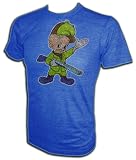Vintage 1966 Looney Tunes Elmer J. Fudd Bugs Bunny Authentic WB Cartoon Ringer T-Shirt