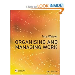 Organising and Managing Work: 2nd