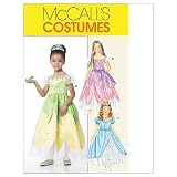 McCall's Patterns M6183 Children's/Girls' Princess Costumes, Size CDD (2-3-4-5)