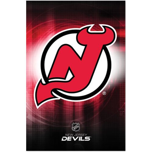(22x34) New Jersey Devils Logo 2010 Sports Poster Print