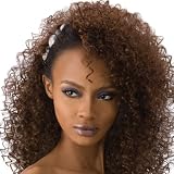 Outre Quick Weave Synthetic Hair Half Wig - Evony (Color: 1B)
