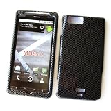 Motorola Droid X Xtreme MB810 (Verizon) Snap On Protector Hard Case Carbon Fiber Check Design