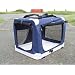 Pet Carrier/Crate-Lightweight+portable- For Dogs and cats. Blue 60cm x 42cm x 42cm