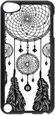 Black and White DreamCatcher Protective Hard PC Back Fits Cover Case for iPod Touch 5, 5G (5th Generation)