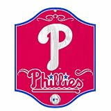 MLB Philadelphia Phillies 11-by-13 Wood Sign