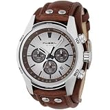 Fossil Cuff Leather Watch Tan