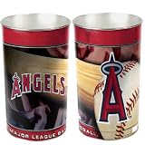 Anaheim Angels MLB Tapered Wastebasket (15 Height)