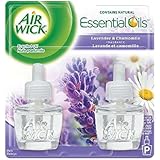 Air Wick Scented Oil Air Freshener, Lavender and Chamomile, 3 Refills, 0.67 Ounce (Packaging may vary)