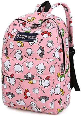 Print Picture Fashion Nylon Double Shoulders Backpack