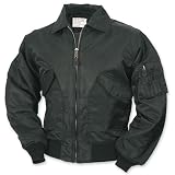 Fliegerjacke / Blouson / CWU Jacke (Gr��e: S-XXL, Farbe: schwarz)
