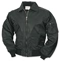 Fliegerjacke / Blouson / CWU Jacke (Gr��e: S-XXL, Farbe: schwarz)