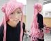 Coser Cosplayland C215 - CODE GEASS Euphemia 100cm extra long Hair + 2 mached Bun Rose Pink Wig