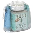 Masada Dead Sea Mineral Bath Luxuries Tote, Eucalyptus, 1 tote (Pack of 2)