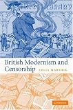 British Modernism And Censorship