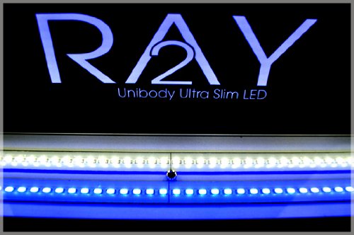 Finnex Ray2 Aquarium Day/Actinic LED Light, 16-Inch Finnex Ray2 Aquarium Day/Actinic LED Light, 16-Inch