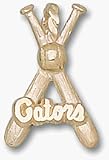 Florida Gators Gators Baseball Bats Pendant - 14KT Gold Jewelry