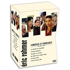 Eric Rohmer : Com�dies et proverbes - La Femme de l'aviateur / Le Beau mariage / Pauline � la plage / Les Nuits de la pleine lune / Le Rayon vert / L'Ami de mon amie - Coffret 6 DVD