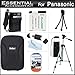 Essential Accessories Kit For Panasonic Lumix DMC-SZ3, DMC-F5, DMC-XS1, DMC-FH10 Compact Digital Camera Includes Extended Replacement (1000 maH) DMW-BCL7 Battery + AC/DC Travel Charger + USB 2.0 Card Reader + Deluxe Case + 50