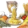 Automatic Popeil Pasta Maker Machine with Additional Sausage Maker Attachment