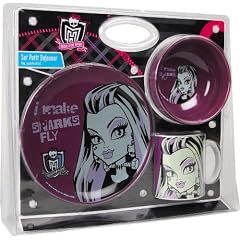 Monster High Fr�hst�cks-Set I Make Sparks Fly, 3-teilig