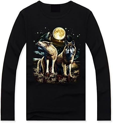 Pride Panda Unisex Adult Rock Custom Printed Long-sleeved T-shirt-XX-L