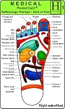 Reflexology Therapy - Sole of Foot: Medical Pocket Card