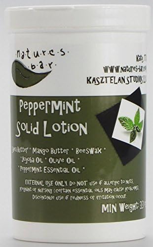 Handcrafted Natures Bar Shea Lotion - PEPPERMINT