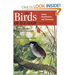 The Birds of Ecuador, Vol. 1: Status, Distribution, and Taxonomy