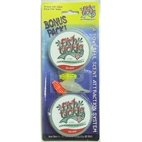AQUA-SCENT Fish Tickle Attractant Pellets Shrimp BONUS PACK! 32 tablets, 2 Aqua bugs and 1 Aqua... by