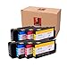 Compatible Ink Cartridges Replacement for HP 950XL 951XL 950 951 to use with OfficeJet PRO 8600 8610 8620 8630 8100 8625 8615 276dw 10 Pack (4 Black|2 Cyan|2 Magenta|2 Yellow) High Yield