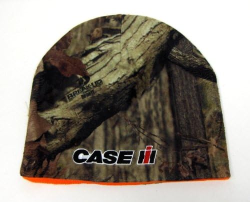 Case IH Reversible Knit Hat: Mossy Oak/Orange