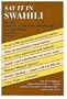 Say It in Swahili (Dover Language Guides Say It Series)