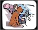 boxer21 - Decorated Mouse Pad with car domestic auto automobile