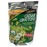 Good Life Food Croutons, Caesar, 4-Ounce Bags (Pack of 12)
