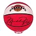 Michael Jordan Autographed Red/Retirement Basketball (UDA)