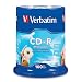 Electronics : Verbatim 100PK CD-R 80 MIN 700MB 52X ( 94712 )