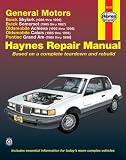 Haynes General Motors N-Cars Automotive Repair Manual: Buick Skylark (1986 Thru 1998), Buick Somerset (1985 Thru 1987), Oldsmobile Achieva (1992 Thru 1998), Oldsmobile Calais (1985 Thru 1991), Pontiac