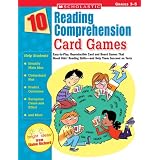10 Reading Comprehension Card Games: Easy-to-Play, Reproducible Card and Board Games That Boost Kids' Reading Skills-and Help Them Succeed on Tests