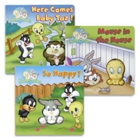 Squeaky Book 4 Assorted Looney Tunes Case Pack 48