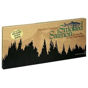 Kasilof Fish Company Smoked Sockeye Salmon Fillet, 16 oz by Kasilof