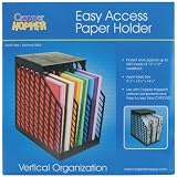 Advantus Cropper Hopper Easy Access Paper Holder, Black