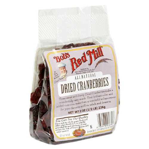 Bob's Red Mill Dried Cranberries, 8-Ounce Packages (Pack of 8)